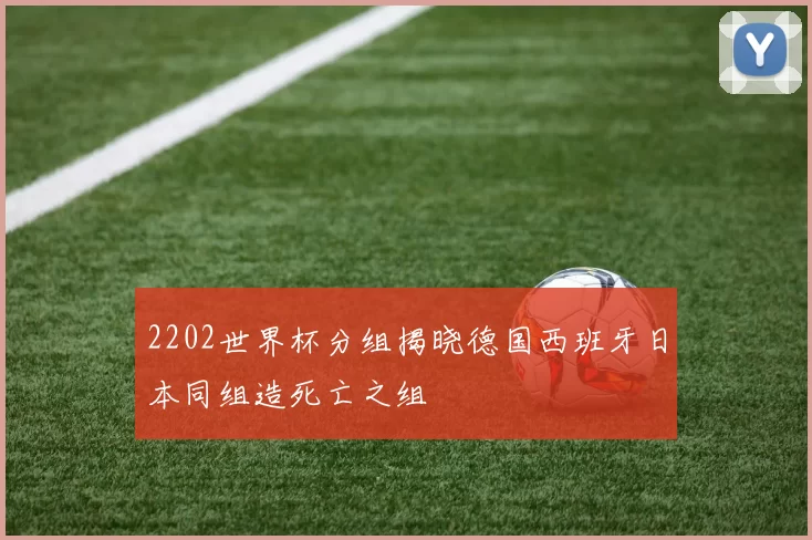 2202世界杯分组揭晓德国西班牙日本同组造死亡之组