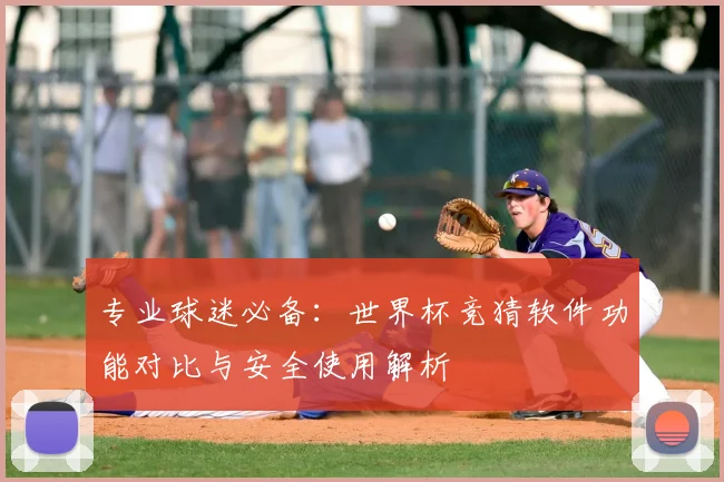 专业球迷必备：世界杯竞猜软件功能对比与安全使用解析